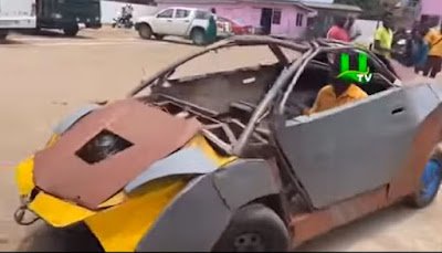 Ghanaian Boy Designs a Sports