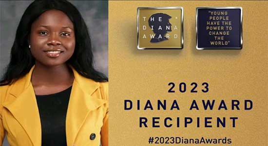 Nigerian Law Student, Onyinye Omenugha Wins 2023 Princess Diana Award -  TheNigeriaLawyer