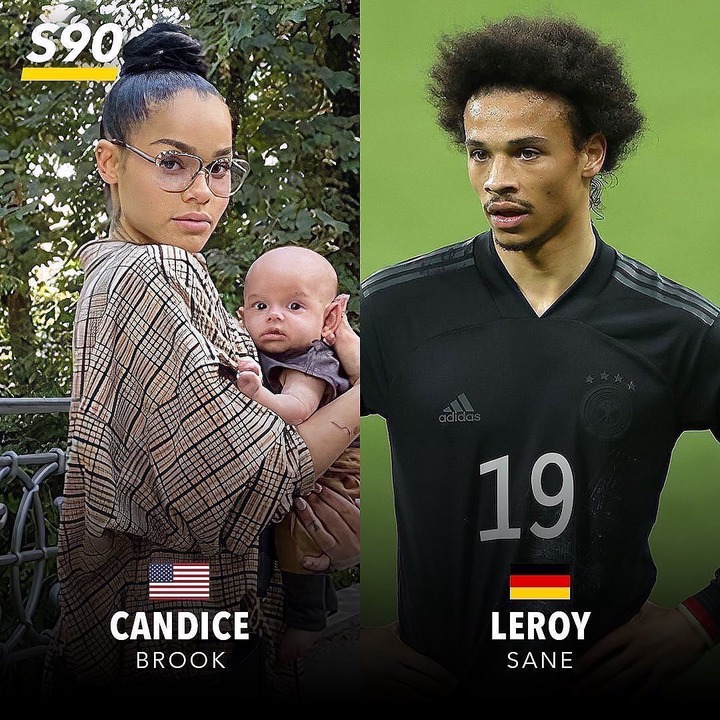 Candice Brook Leroy Sane Baby