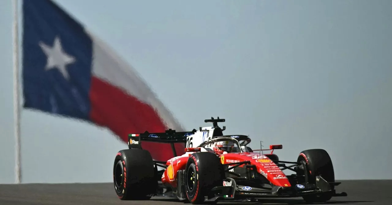 Leclerc setzt Bestzeit im ersten Training zum Grand Prix der USA