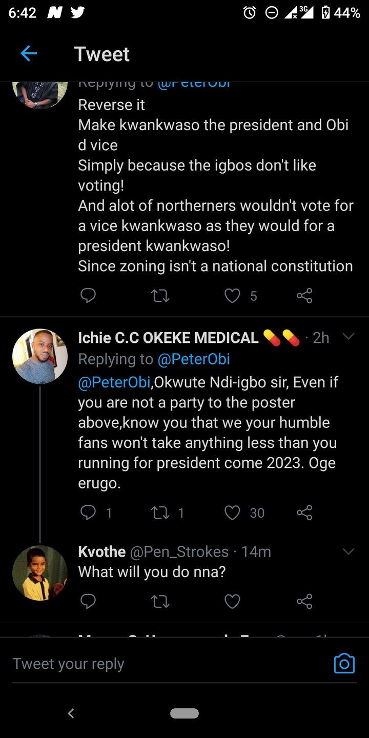 Peter Obi Finally Reacts To The Campaign Poster Of His Alleged Presidential Bid In The 23 Election Opera News