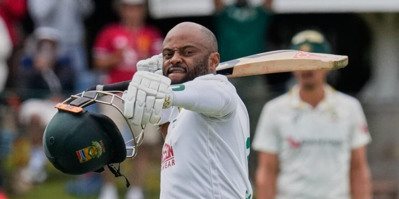 Bavuma’s Career-Best 179 Leads Remarkable Proteas Fightback Against Australia