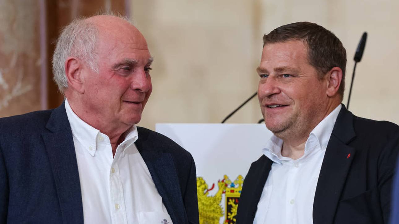 Max Eberl und Uli Hoeneß betonen stets die Bedeutung des Zusammenhalts beim FC Bayern