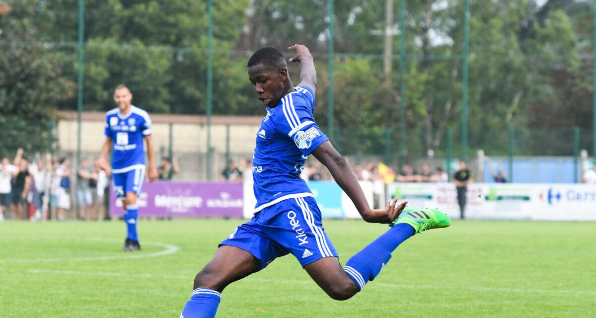 Youssouf N'Diaye lors de son passage à Bourg-Péronnas