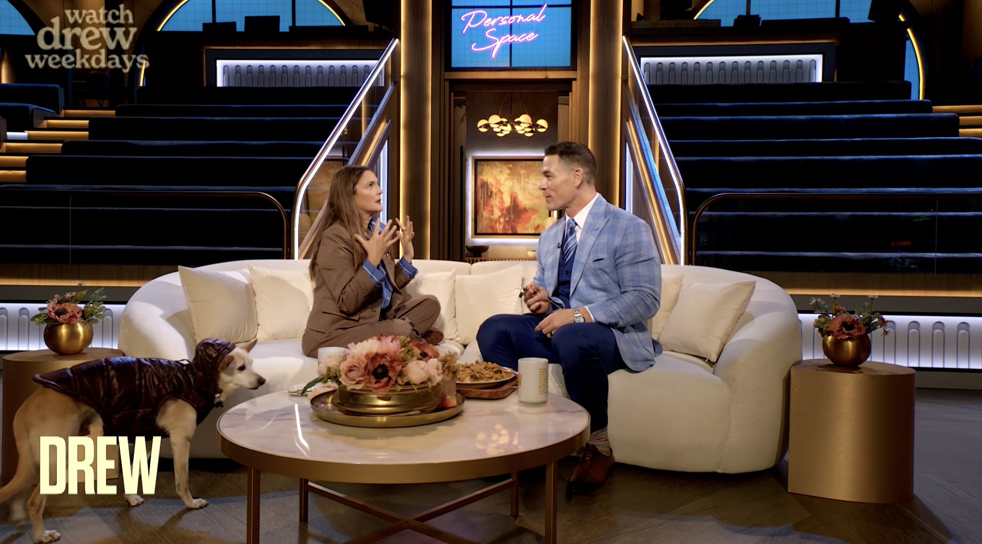 Drew Barrymore and John Cena