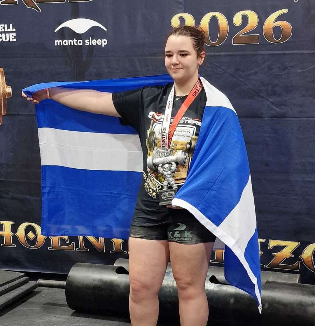 Lauir Siegel won the silver medal at the Static Monsters World Championships in Phoenix, Arizona, last month.