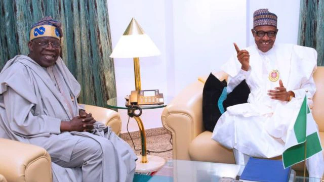 Buhari meet Tinubu: See wetin dem yarn - BBC News Pidgin