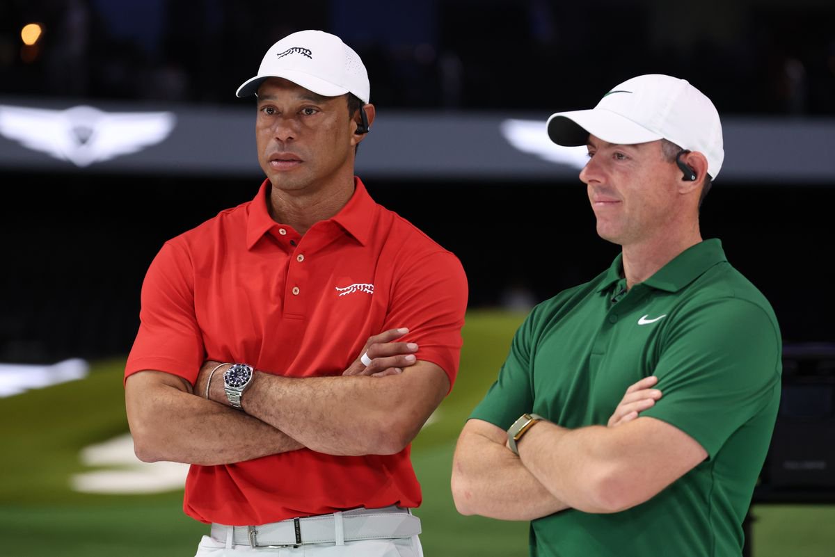 Tiger Woods and Rory McIlroy.