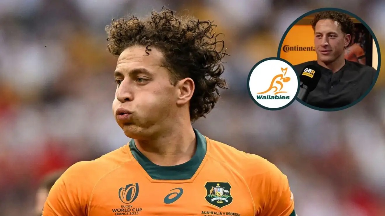 two layer Wallabies rugby image