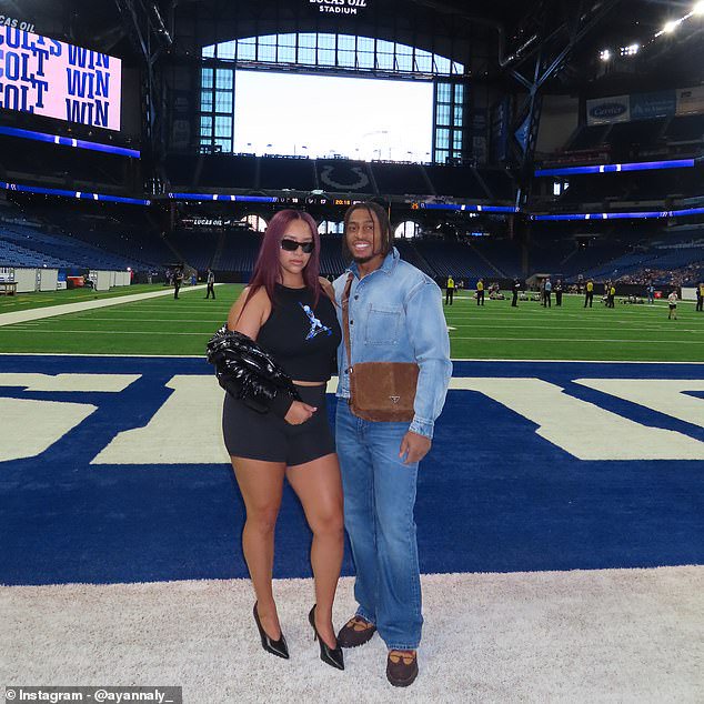 Ayanna Taylor - wife of Colts running back Jonathan Taylor - has sparked more trade rumors