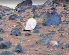A Previously Unseen White Rock Discovered On Mars Was Named Atoko Point Due To Its Uniqueness