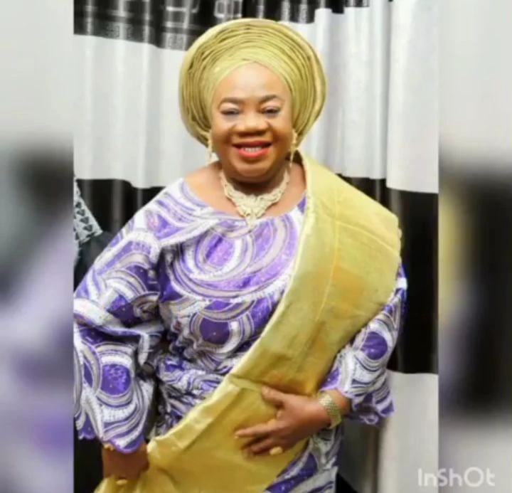 Yoruba veteran actor, Dele Odule celebrates Iya Awero as she adds another year to her age