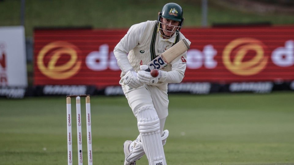 Matt Renshaw made 74. (AFP)