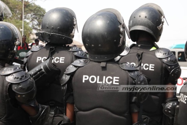 NDC protest: Police denies shooting incident at EC office in Kumasi -  MyJoyOnline