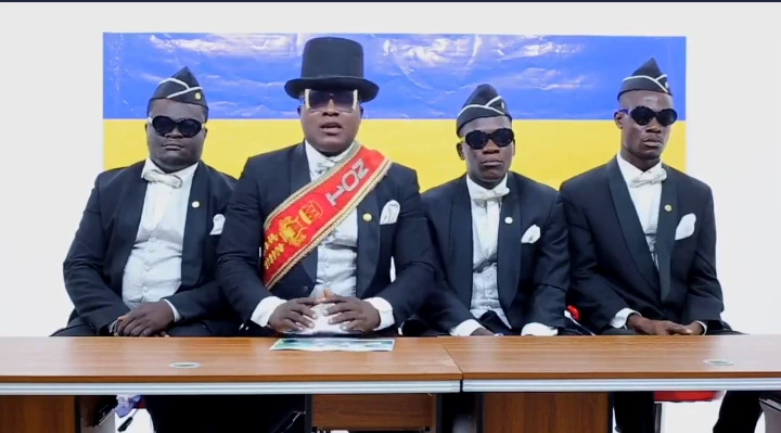Ghanaians blast Dancing Pallbearers for donating $250,000 to Ukraine after they sold their NFT for $1million