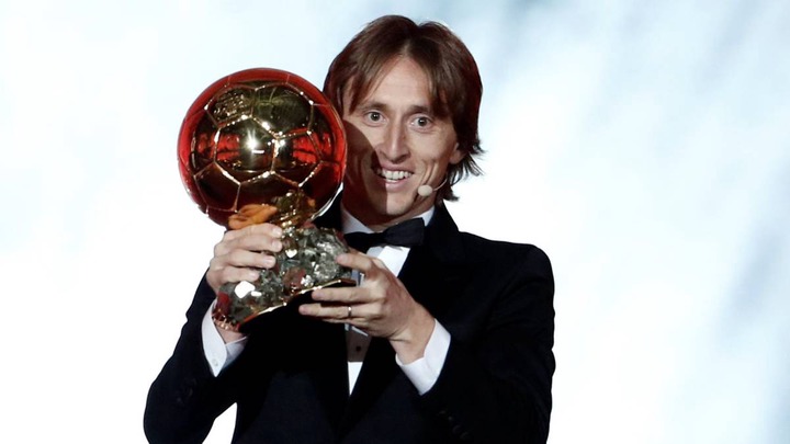 Luka Modric wins the 2018 Ballon d&#39;Or award - AS.com