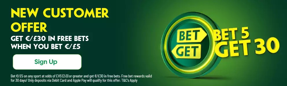 Bet 5 Get 30