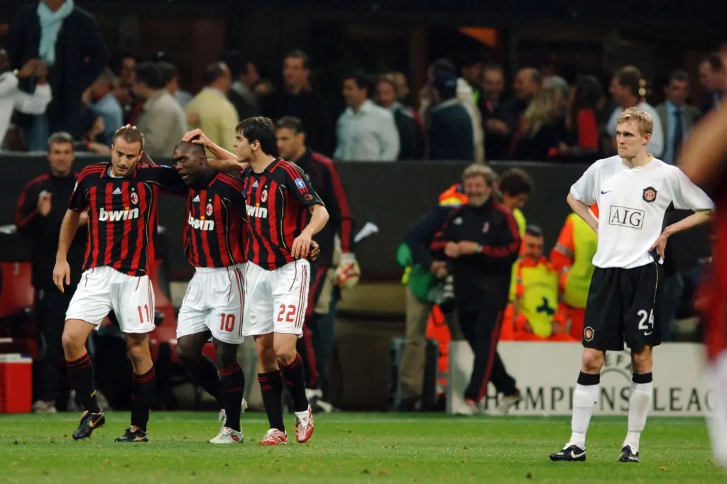 AC Milan celebrate