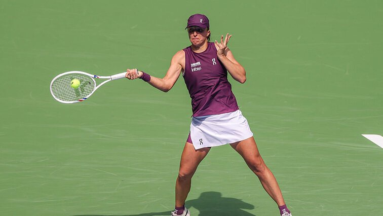 Iga Swiatek setzte sich gegen Sabalenka-Bezwingerin Ann Li durch.