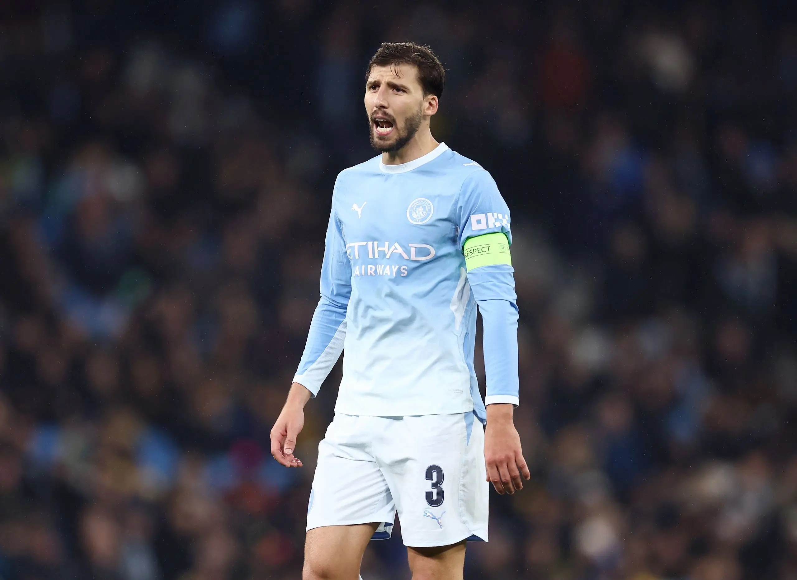 Ruben Dias of Manchester City.