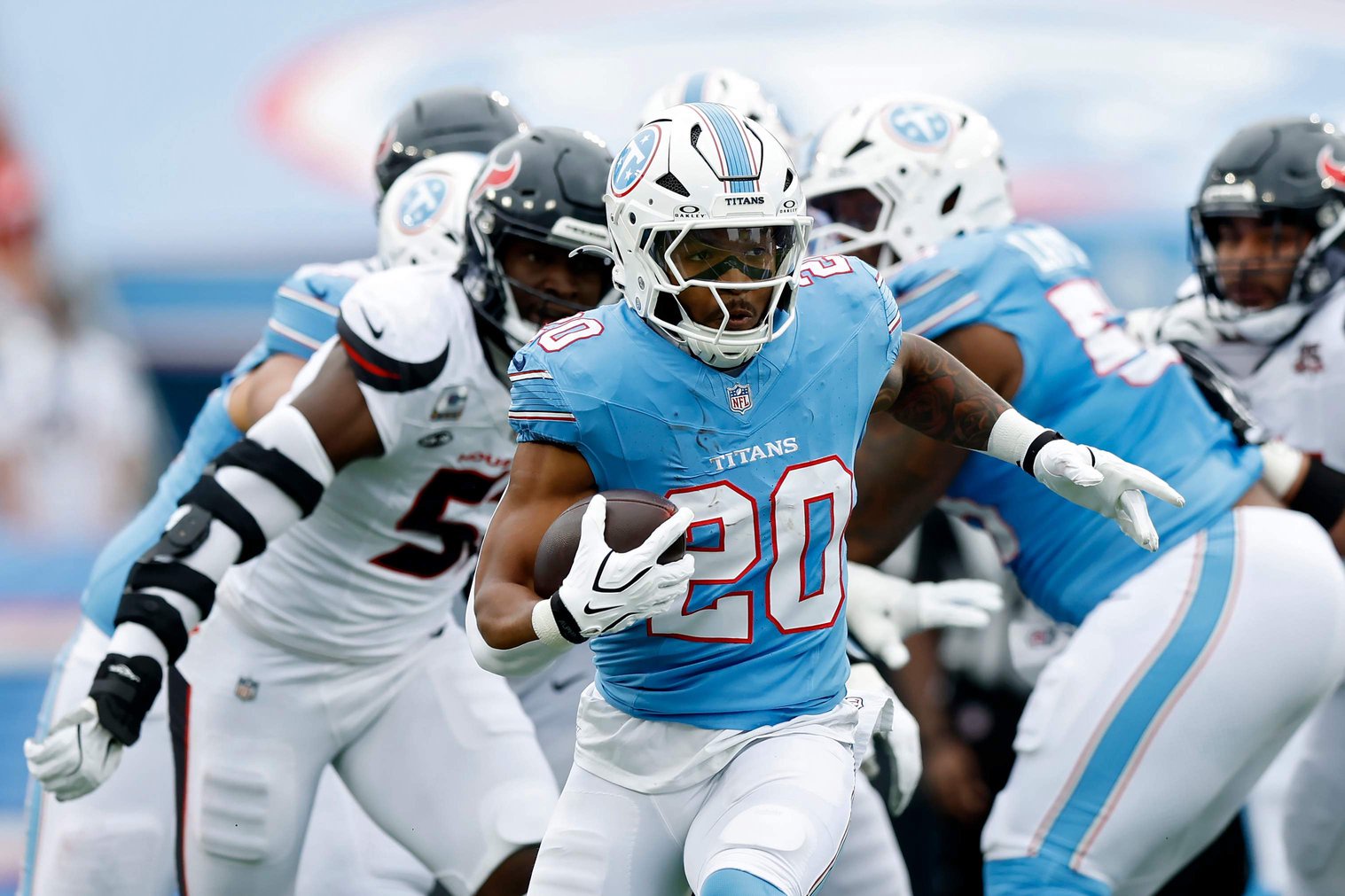 Houston Texans v Tennessee Titans