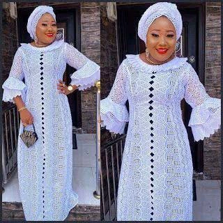 Fabulous White Lace Styles Suitable for Owambe Parties - Reny styles