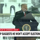Trump suggests he won’t accept 2024 election results