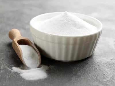 Baking soda scrub