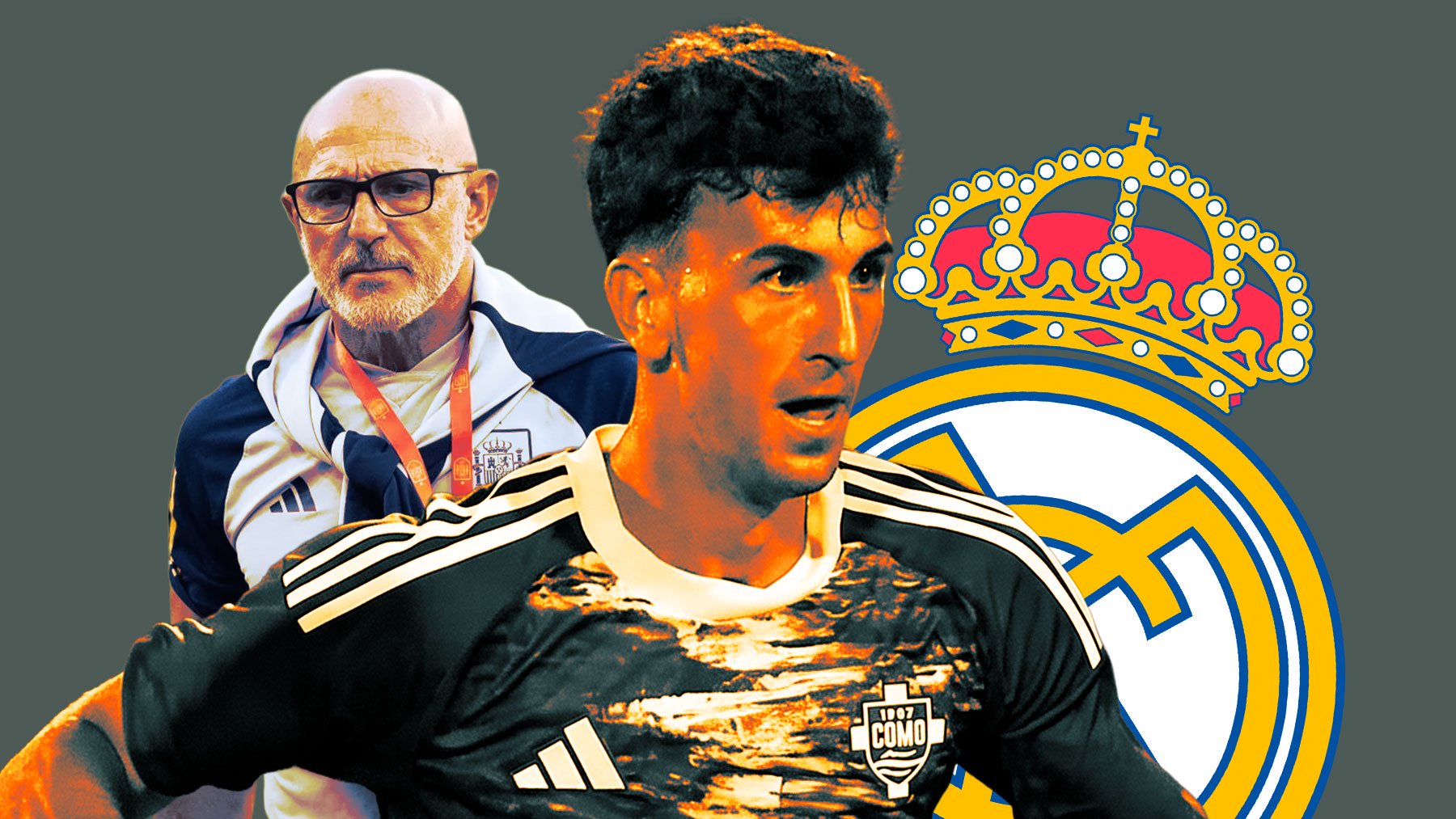 Jacobo Ramón draws Spain coach Luis de la Fuente attention