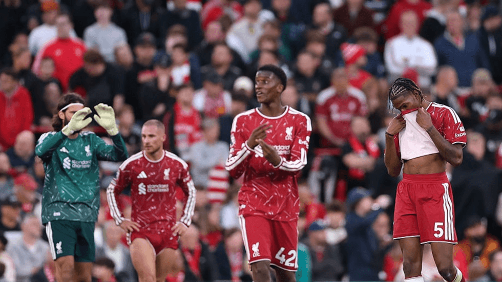 \u200bLiverpool sit ninth in the league after six games