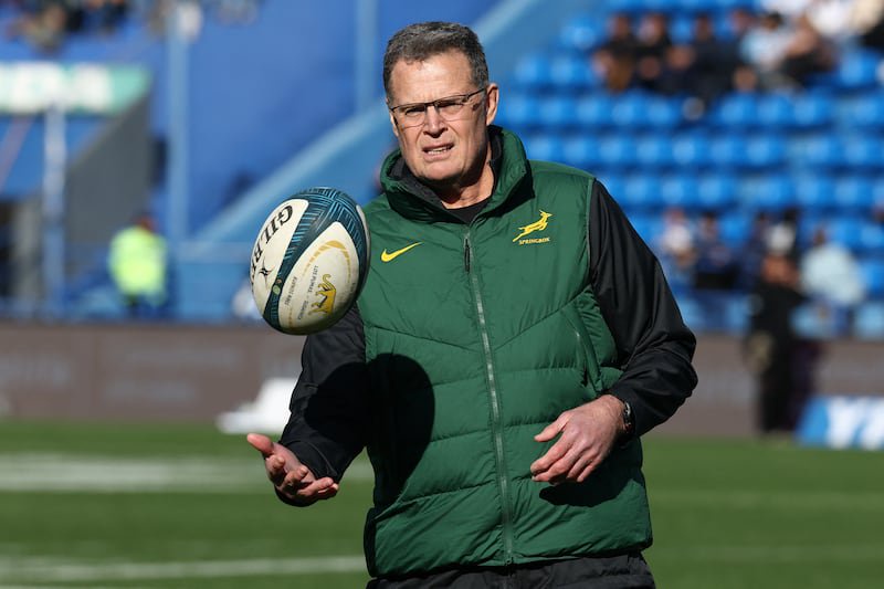 South Africa head coach Rassie Erasmus. Photograph: Alejandro Pagni/AFP via Getty Images