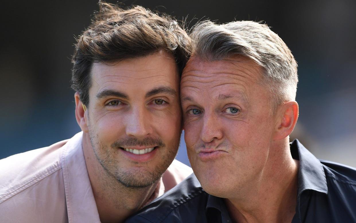 Steven Finn and Graeme Swann