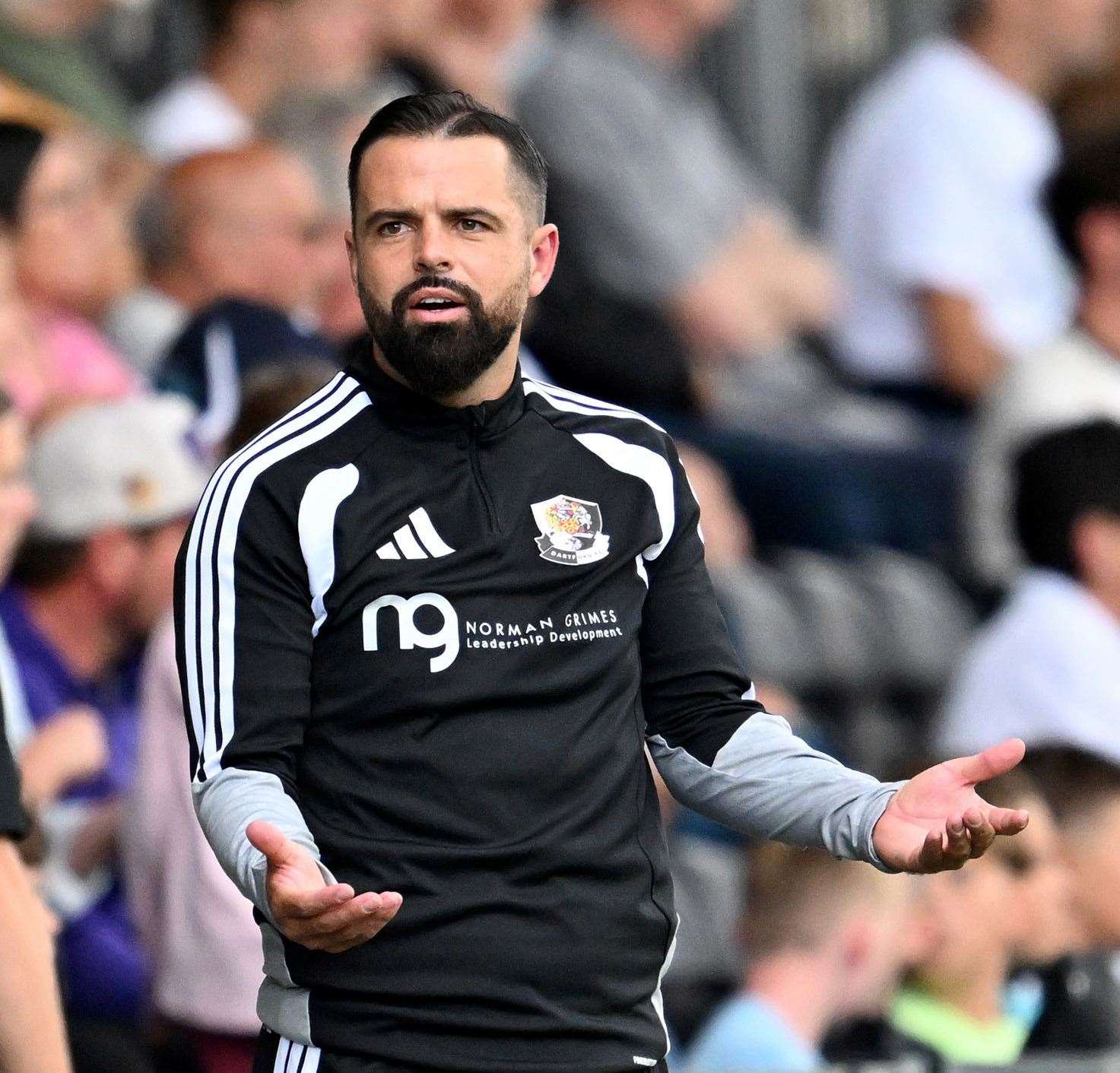 Dartford player-manager Ben Greenhalgh. Picture: Keith Gillard
