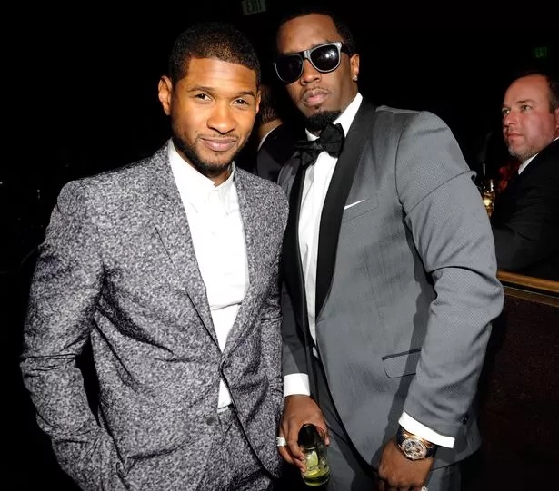 Usher and Sean "Diddy" Combs