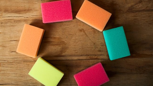 Sponges, new uses for cleaning products