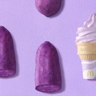 McDonald’s is selling sweet potato flavor ice cream, and it actually looks nice