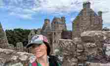 Gayle Ritchie explores magical Tolquhon Castle near Tarves. Image: Gayle Ritchie.