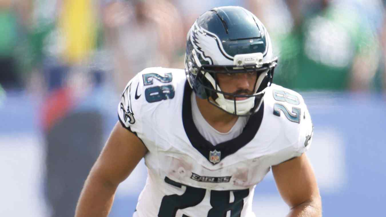 Philadelphia Eagles running back Will Shipley