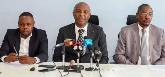 Murang'a Governor HE. Irungu Kang'ata. He has filed a contempt of court lawsuit against  the Controller of Budget Margaret Nyakango for failing to release bursaries  to Counties despite a court order to do so. 