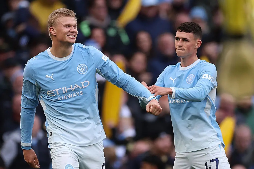 Erling Haaland, Phil Foden