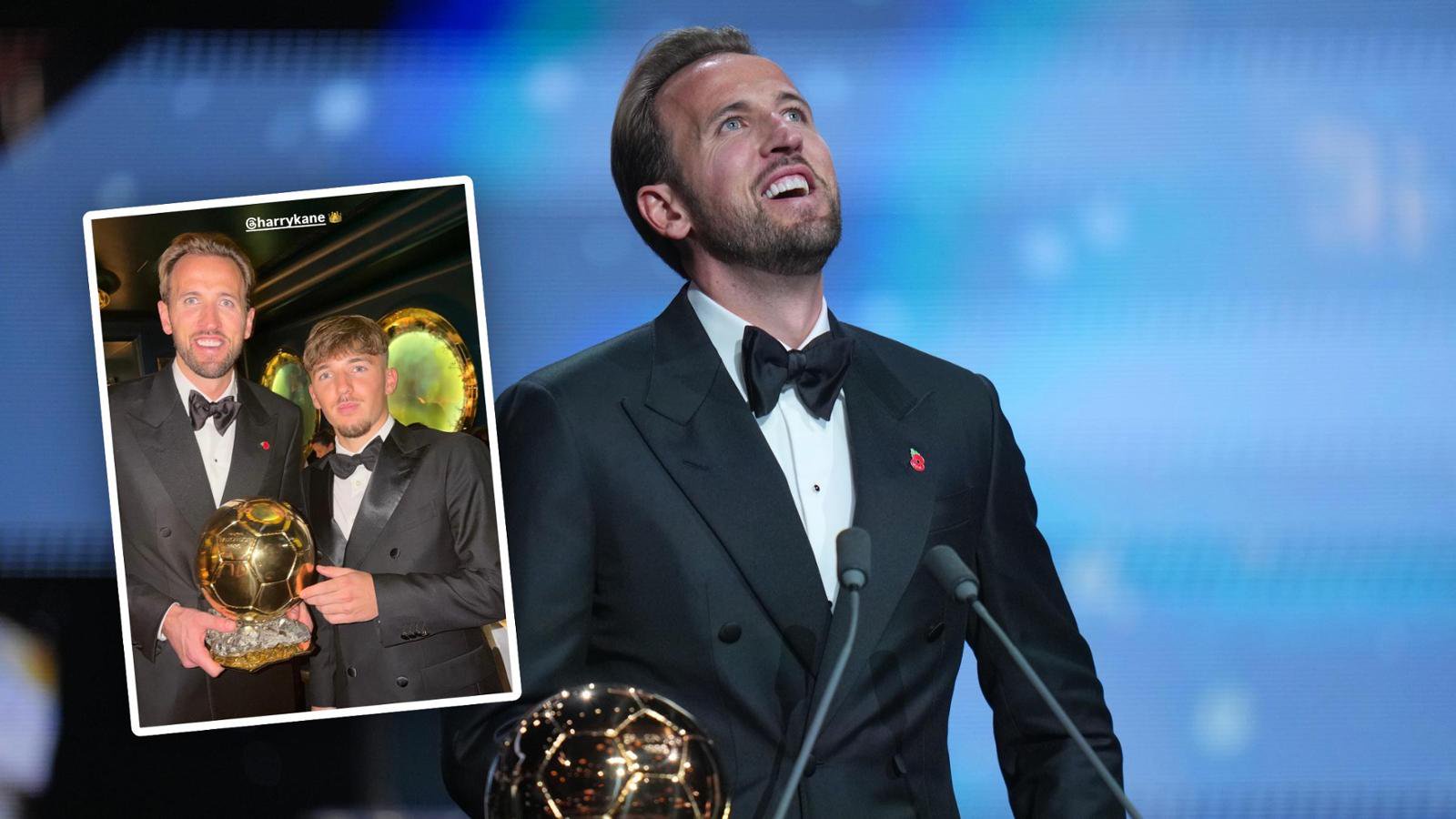 Harry Kane beim Ballon d’Or
