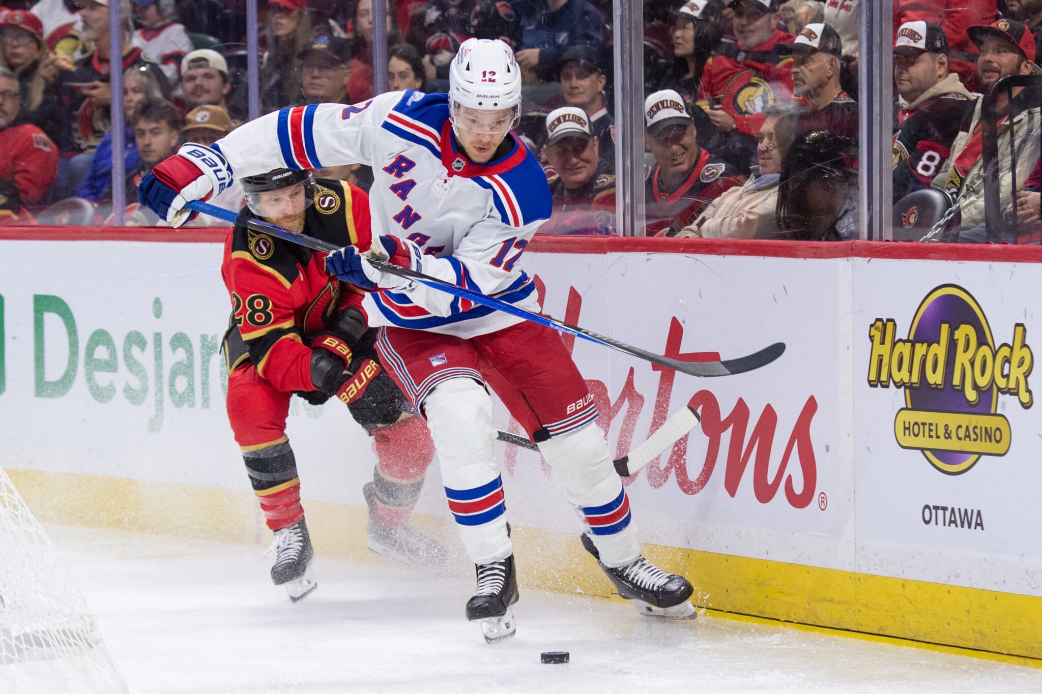 NHL: New York Rangers at Ottawa Senators