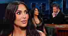 Kim Kardashian Escaped Talking About These Wild Conspiracy Theories During An Interview With Jimmy Kimmel