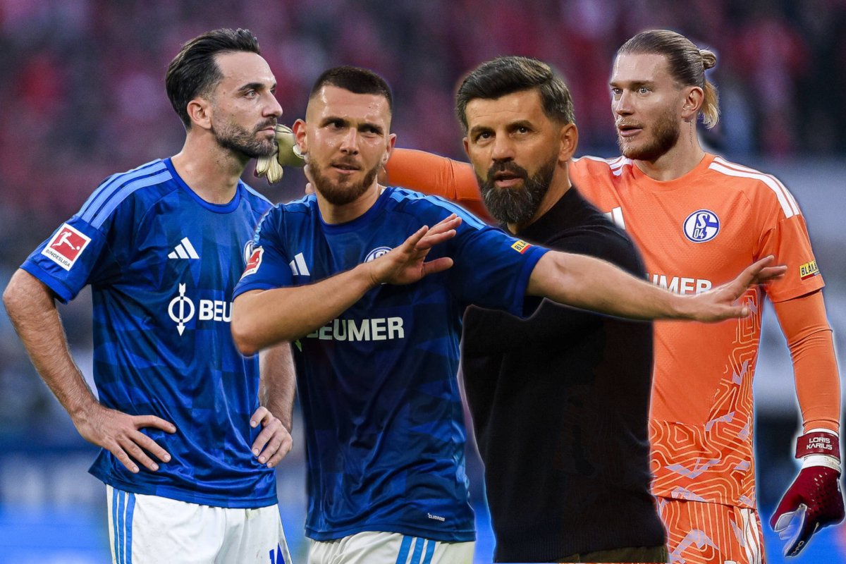 Karaman, Kurucay, Muslic und Karius (Fotomontage)