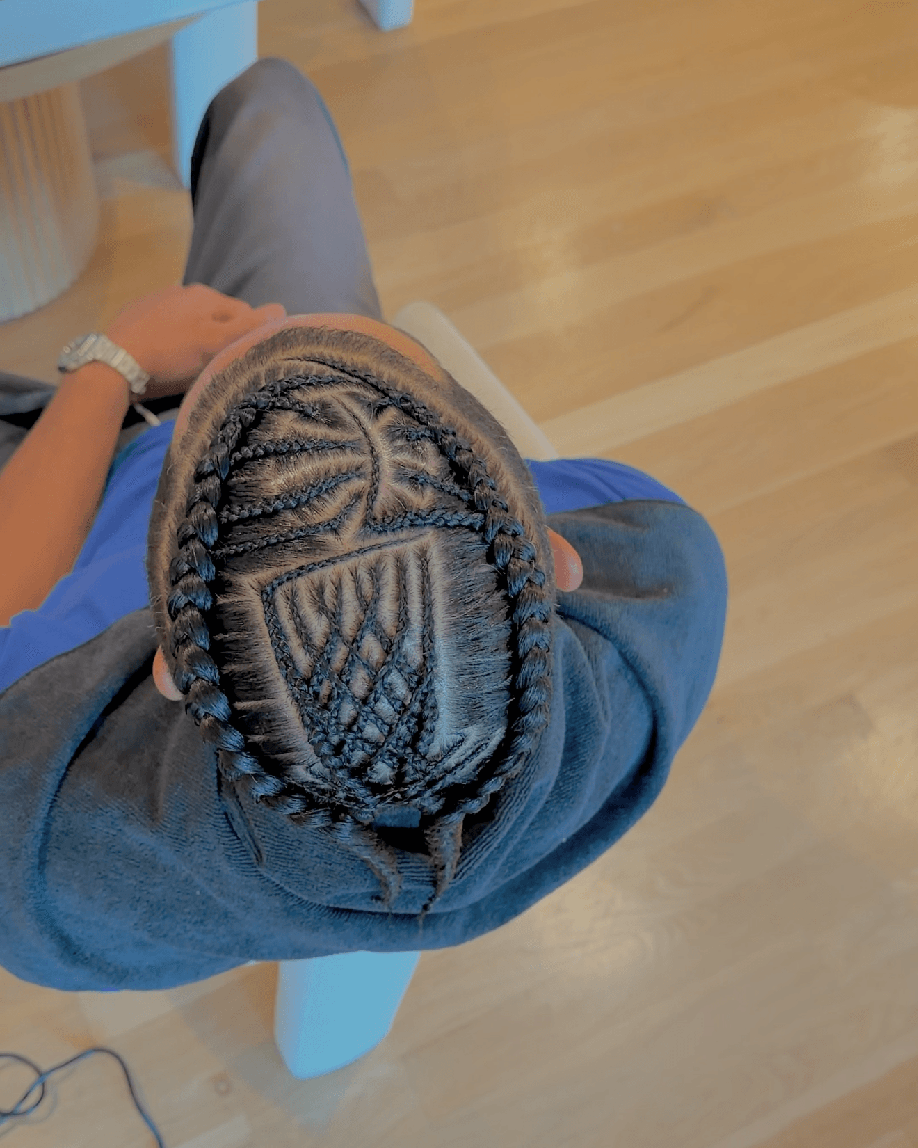 Josh Hart with his new braids