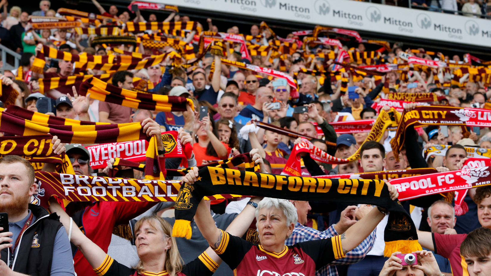 Bradford City fans