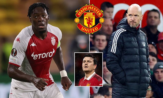 Man United eyeing move for Monaco defender Axel Disasi amid Tottenham and West Ham interest