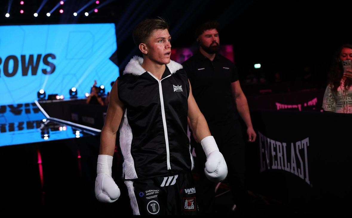 Harley's ringwalk before his most recent fight against Matias Herrera