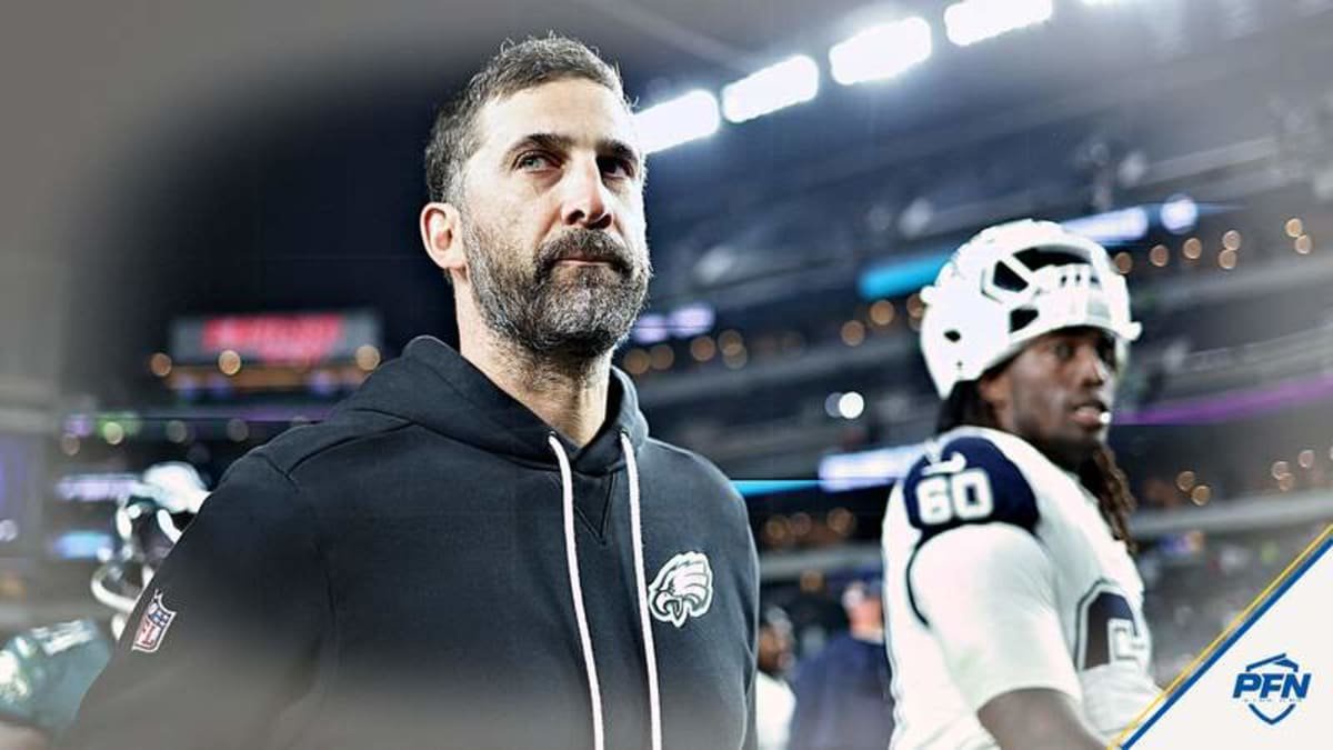 Philadelphia Eagles head coach Nick Sirianni.
