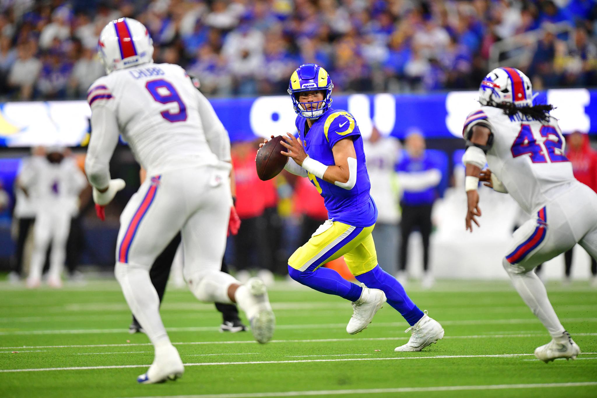 Rams quarterback Matthew Stafford